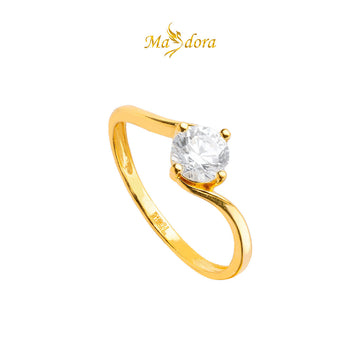 MASDORA 916 Gold Ring Rings Cincin Emas ~ Solitaire Gold (EMAS 916/22K)