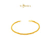 MASDORA 916 Gold Bracelet Rantai Tangan Emas ~ Golden Cat Tail (EMAS 916/22K)