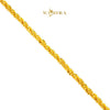 MASDORA 916 Gold Bracelet Rantai Tangan Emas ~ Golden Cat Tail (EMAS 916/22K)