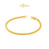 MASDORA 916 Gold Bracelet Rantai Tangan Emas ~ Lobster Hook - 3.00GM+ (EMAS 916/22K)