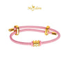MASDORA 999 Gold Pendant Loket Emas ~ Golden Tube (EMAS 999/24K) -- FREE ADJUSTABLE PREMIUM LEATHER BRACELET!