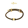 MASDORA 999 Gold Pendant Loket Emas ~ Golden Tube (EMAS 999/24K) -- FREE ADJUSTABLE PREMIUM LEATHER BRACELET!