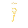 MASDORA 916 Gold Charms Charm Emas ~ Alphabet J (EMAS 916/22K)