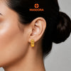 MASDORA 916 Gold Earrings Earring Subang Emas ~ Golden Lined Cutting (EMAS 916/22K)