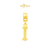 MASDORA 916 Gold Charms Charm Emas ~ Alphabet I (EMAS 916/22K)