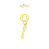 MASDORA 916 Gold Charms Charm Emas ~ Alphabet I (EMAS 916/22K)
