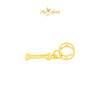 MASDORA 916 Gold Charms Charm Emas ~ Alphabet I (EMAS 916/22K)