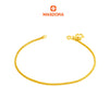 MASDORA 916 Gold Bracelet Rantai Tangan Emas ~ Starry Mini Plain (EMAS 916/22K)