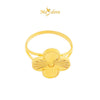 MASDORA 916 Gold Ring Rings Cincin Emas ~ Clover VC (EMAS 916/22K)