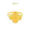 MASDORA 916 Gold Ring Rings Cincin Emas ~ Clover VC (EMAS 916/22K)