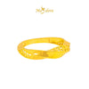 MASDORA 916 Gold Ring Rings Cincin Emas ~ Spiral Flower (EMAS 916/22K)