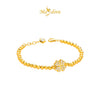MASDORA 916 Gold Bracelet Rantai Tangan Emas ~ Sparkling Lucky Boba (EMAS 916/22K)