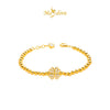 MASDORA 916 Gold Bracelet Rantai Tangan Emas ~ Sparkling Lucky Boba (EMAS 916/22K)