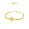 MASDORA 916 Gold Bracelet Rantai Tangan Emas ~ Sparkling Lucky Boba (EMAS 916/22K)