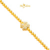 MASDORA 916 Gold Bracelet Rantai Tangan Emas ~ Sparkling Lucky Boba (EMAS 916/22K)