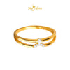 MASDORA 916 Gold Ring Rings Cincin Emas ~ Sparkling Facile V (EMAS 916/22K)