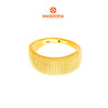 MASDORA 916 Gold Ring Rings Cincin Emas ~ HG Oro Diamond Glitz (8mm) (EMAS 916/22K)