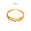 MASDORA 916 Gold Ring Rings Cincin Emas ~ Sparkling Facile V (EMAS 916/22K)