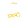 MASDORA 916 Gold Charms Charm Emas ~ Alphabet N (EMAS 916/22K)