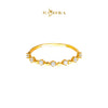 MASDORA 916 Gold Ring Rings Cincin Emas ~ Sparkling Luminous Stars (EMAS 916/22K)