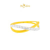 MASDORA 916 Gold Ring Rings Cincin Emas ~ Diamond Cut Pave (2C) (EMAS 916/22K)