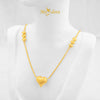 MASDORA 916 Gold Necklace Rantai Leher Emas ~ Triple Love Choker (EMAS 916/22K)