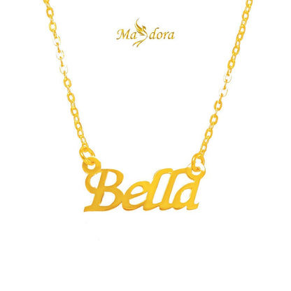 MASDORA 916 Gold Necklace Rantai Leher Emas ~ Name After You 916 (EMAS 916/22K)