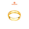MASDORA 916 Gold Ring Rings Cincin Emas ~ CBR Golden Plain (6mm) (EMAS 916/22K)