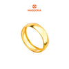 MASDORA 916 Gold Ring Rings Cincin Emas ~ CBR Golden Plain (6mm) (EMAS 916/22K)