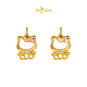 MASDORA 999 Gold Pendant Loket Emas ~ Hello Kitten (EMAS 999/24K)