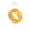 MASDORA 916 Gold Ring Rings Cincin Emas ~ Dragon Round Abacus (EMAS 916/22K)