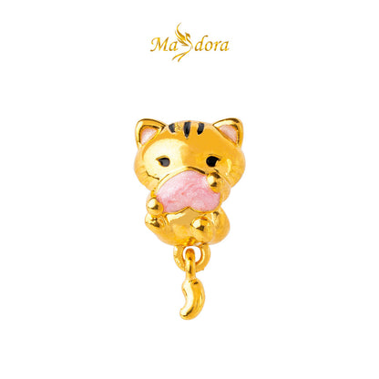 MASDORA 999 Gold Beads Bead Emas ~ HG Kitty Cats (EMAS 999/24K)