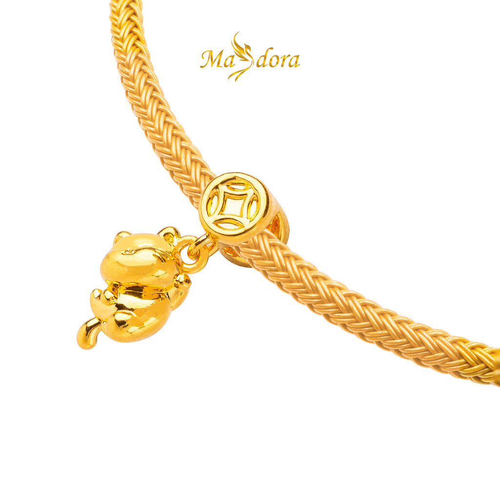 MASDORA 999 Gold Beads Bead Emas ~ HG Kitty Cats (EMAS 999/24K)