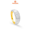 MASDORA 916 Gold Ring Rings Cincin Emas ~ Duotone Sturdy Oro Glitz (EMAS 916/22K)