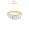 MASDORA 916 Gold Ring Rings Cincin Emas ~ Duotone Sturdy Oro Glitz (EMAS 916/22K)