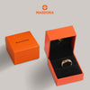 MASDORA 916 Gold Ring Rings Cincin Emas ~ Duotone Vein New Fashion (EMAS 916/22K)