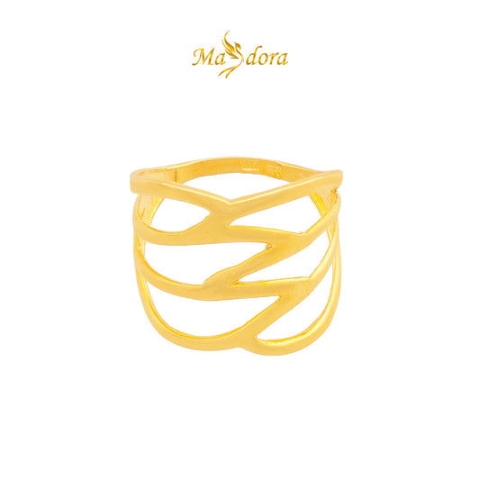 MASDORA 916 Gold Ring Rings Cincin Emas ~ Exclusive Fancy (EMAS 916/22K)