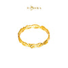MASDORA 916 Gold Ring Rings Cincin Emas ~ Golden Quaint Band (EMAS 916/22K)