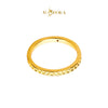 MASDORA 916 Gold Ring Rings Cincin Emas ~ HG Golden Simple Cutting Band (EMAS 916/22K)