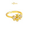 MASDORA 916 Gold Ring Rings Cincin Emas ~ Sparkling Honey Bee (EMAS 916/22K)