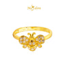 MASDORA 916 Gold Ring Rings Cincin Emas ~ Sparkling Honey Bee (EMAS 916/22K)