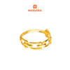 MASDORA 916 Gold Ring Rings Cincin Emas ~ Golden Half Hardware (EMAS 916/22K)