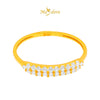 MASDORA 916 Gold Ring Rings Cincin Emas ~ Sparkling Caterpillar (EMAS 916/22K)