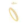 MASDORA 916 Gold Ring Rings Cincin Emas ~ Shiny Simple Band (EMAS 916/22K)