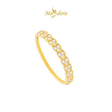 MASDORA 916 Gold Ring Rings Cincin Emas ~ Shiny Simple Band (EMAS 916/22K)