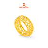 MASDORA 916 Gold Ring Rings Cincin Emas ~ HG Widen Fretwork Band (EMAS 916/22K)
