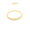 MASDORA 916 Gold Ring Rings Cincin Emas ~ Shiny Simple Band (EMAS 916/22K)