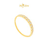 MASDORA 916 Gold Ring Rings Cincin Emas ~ Shiny Simple Band (EMAS 916/22K)