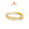 MASDORA 916 Gold Ring Rings Cincin Emas ~ Sparkling Infinity Gleam (EMAS 916/22K)