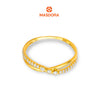 MASDORA 916 Gold Ring Rings Cincin Emas ~ Sparkling Infinity Gleam (EMAS 916/22K)